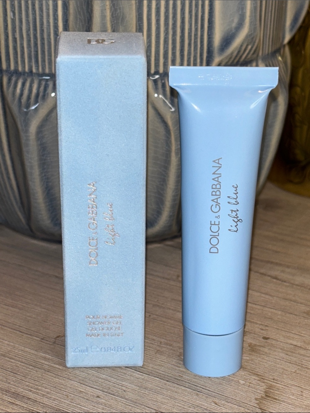 Dolce & Gabbana Light Blue Pour Homme Shower Gel, sealed 25ml